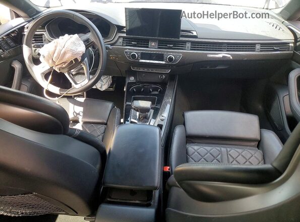 WAUB4CF59NA011255 2022 AUDI S5 Black Widok deski rozdzielczej