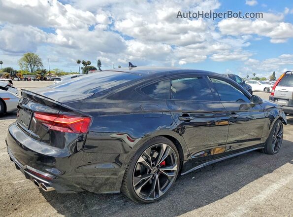 WAUB4CF59NA011255 2022 AUDI S5 Black Tył prawy