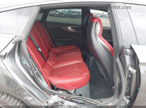 WAUB4DF50JA039252 2018 AUDI S5 Gray Vista de la etiqueta del VIN