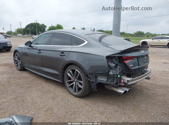 WAUB4DF50JA039252 2018 AUDI S5 Gray Trasero izquierdo