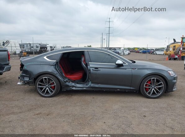WAUB4DF50JA039252 2018 AUDI S5 Gray Vista interior de 360 grados