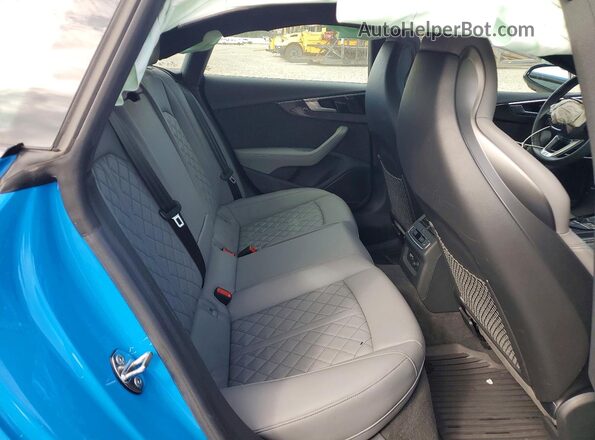 WAUB4DF50MA004621 2021 AUDI S5 Синий Вид задних сидений