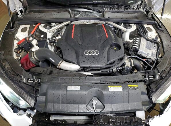 WAUB4DF55PA060476 2023 AUDI S5 White Vista interior trasera