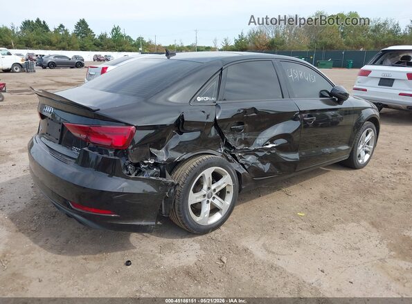 WAUB8GFF1H1030293 2017 AUDI A3 Черный Задняя правая четверть