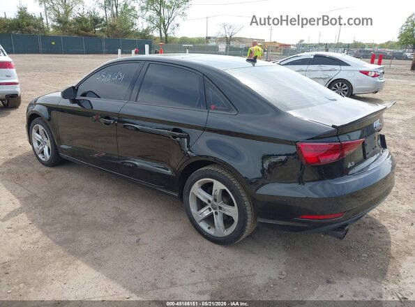 WAUB8GFF1H1030293 2017 AUDI A3 Черный Задняя левая четверть