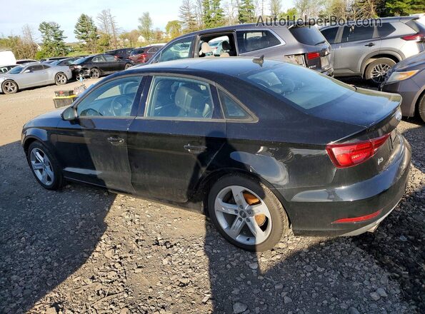 WAUB8GFF1H1047210 2017 AUDI A3 Black უკანა მარცხენა