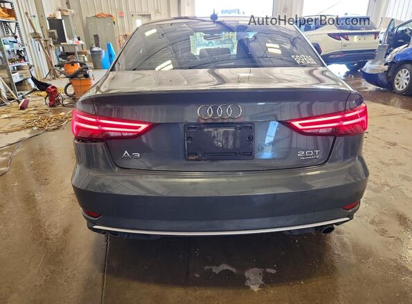 WAUB8GFF1H1074066 2017 AUDI A3 Gray Вид ззаду