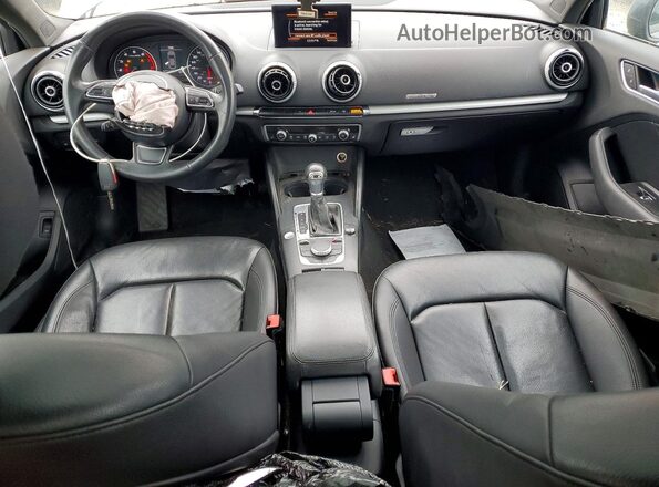 WAUB8GFF2G1022198 2016 AUDI A3 Gray წინა პანელის ხედი