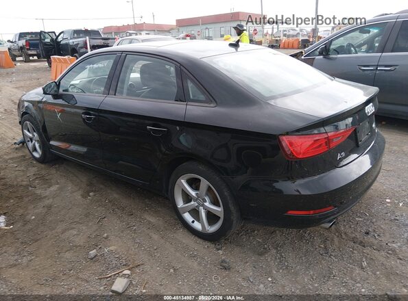 WAUB8GFF6G1007414 2016 AUDI A3 Black Հետևի ձախ