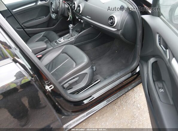 WAUB8GFF6G1007414 2016 AUDI A3 Black Սալոնի դիմացի տեսք