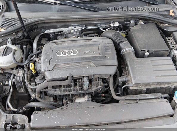 WAUB8GFF6G1007414 2016 AUDI A3 Black Հետևի տեսք