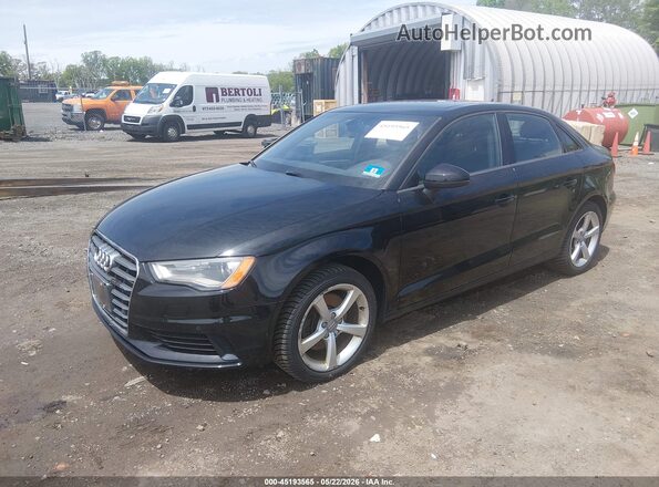 WAUB8GFF6G1045807 2016 AUDI A3 Black Przód lewy