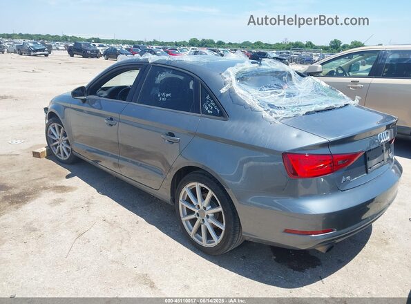 WAUB8GFF7G1081327 2016 AUDI A3 Gray Rear left