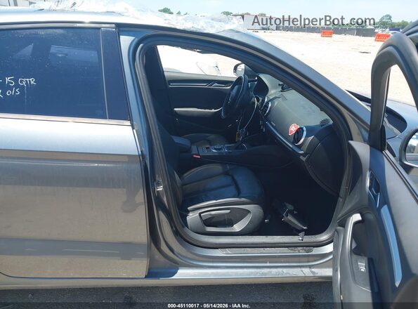 WAUB8GFF7G1081327 2016 AUDI A3 Gray Front interior view