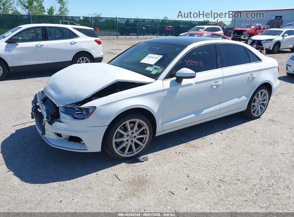 WAUB8GFF8G1044691 2016 AUDI A3 White Передня ліва чверть