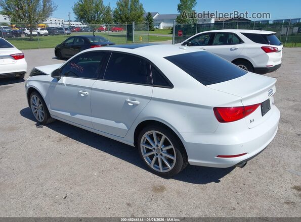 WAUB8GFF8G1044691 2016 AUDI A3 White Задня ліва чверть