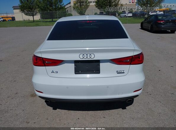 WAUB8GFF8G1044691 2016 AUDI A3 White 