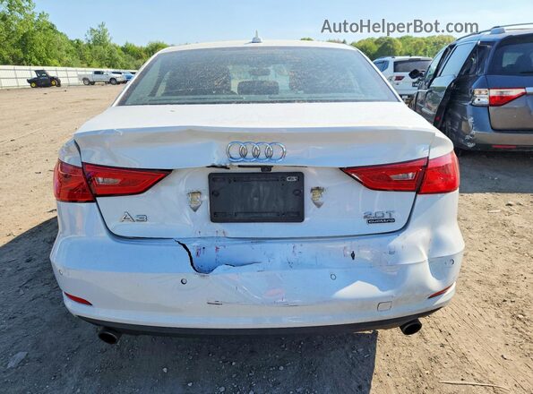 WAUB8GFF9G1084388 2016 AUDI A3 White Հետևի տեսք