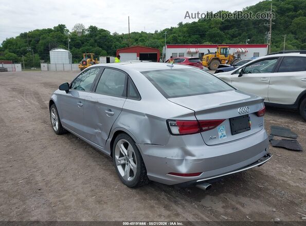 WAUB8GFFXH1047478 2017 AUDI A3 Silver Задня ліва чверть