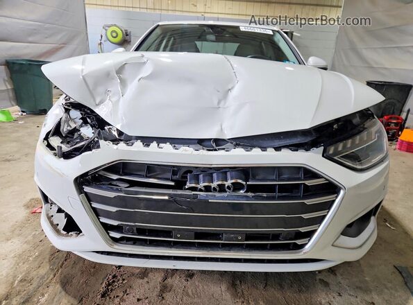WAUBBAF40MN011928 2021 AUDI A4 White წინა ხედი