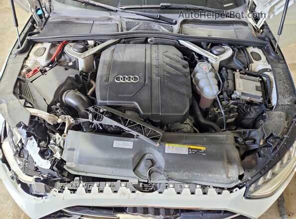 WAUBBAF40MN011928 2021 AUDI A4 White უკანა სალონის ხედი