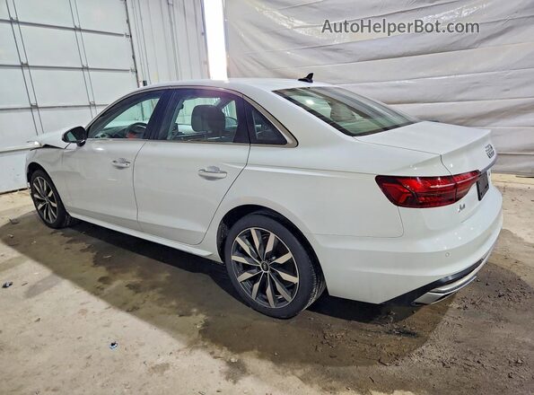 WAUBBAF40MN011928 2021 AUDI A4 White უკანა მარცხენა