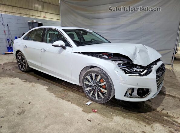 WAUBBAF40MN011928 2021 AUDI A4 White წინა მარჯვენა