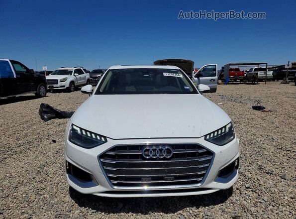 WAUBBAF42MA035817 2021 AUDI A4 White Vista frontal