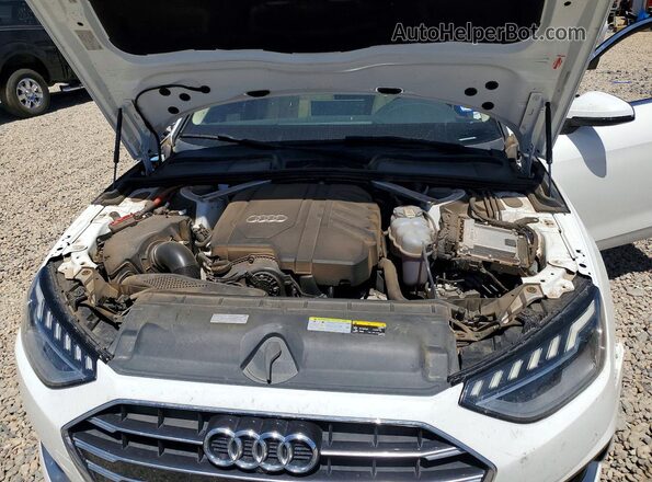 WAUBBAF42MA035817 2021 AUDI A4 White Vista interior trasera
