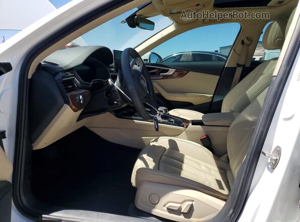 WAUBBAF42MA035817 2021 AUDI A4 White Vista interior delantera