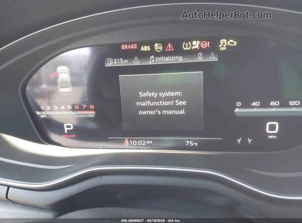 WAUBBAF46NA005754 2022 AUDI A4 White უკანა სავარძლების ხედი
