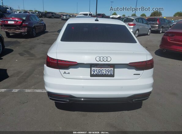 WAUBBAF46NA005754 2022 AUDI A4 White 