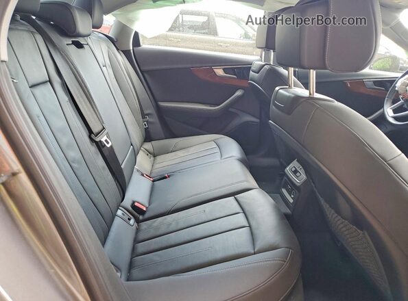 WAUBBAF48NN011225 2022 AUDI A4 Gray Հետևի նստատեղերի տեսք