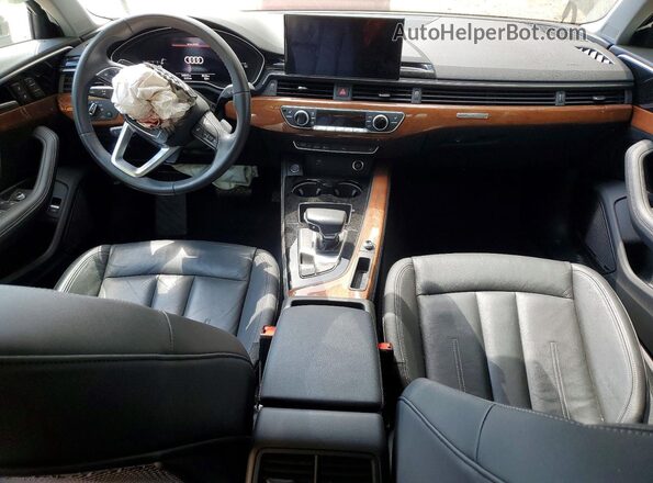 WAUBBAF48NN011225 2022 AUDI A4 Gray Առջևի վահանակի տեսք
