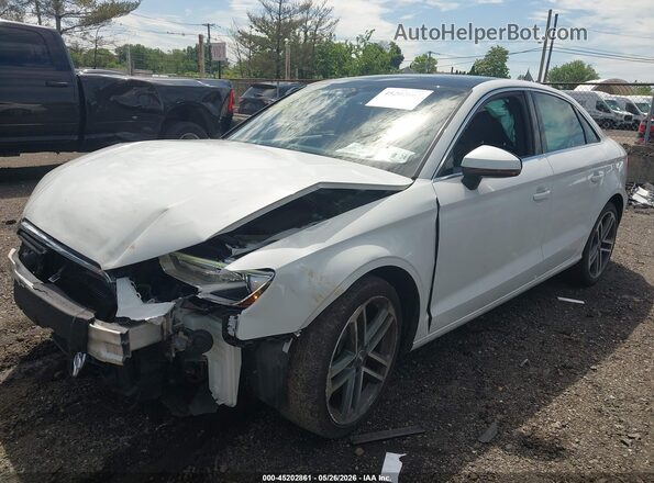 WAUBEGFF1K1017317 2019 AUDI A3 Белый Вид спереди