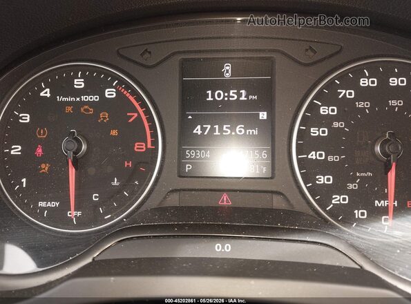 WAUBEGFF1K1017317 2019 AUDI A3 Белый Вид задних сидений