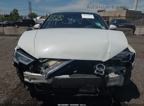 WAUBEGFF1K1017317 2019 AUDI A3 Белый Вид щитка приборов
