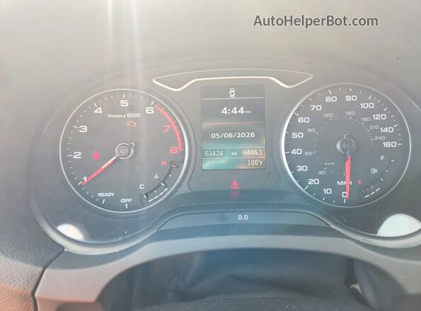 WAUBEGFF7LA102289 2020 AUDI A3 Серый Вид щитка приборов