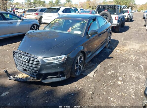 WAUBEGFF9LA097239 2020 AUDI OTHER Black Առջևի ձախ երեք քառորդ տեսարան