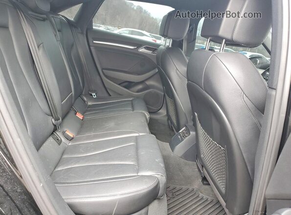 WAUBEGFFXLA094009 2020 AUDI A3 Black Вид задніх сидінь