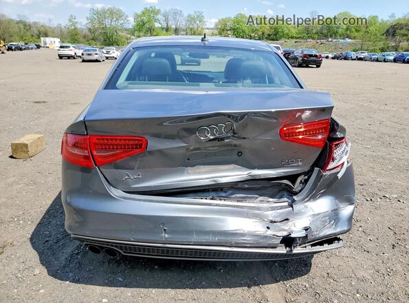 WAUBFAFL2GN011963 2016 AUDI A4 Gray Widok z tyłu