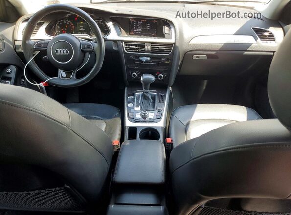 WAUBFAFL2GN011963 2016 AUDI A4 Gray Widok deski rozdzielczej