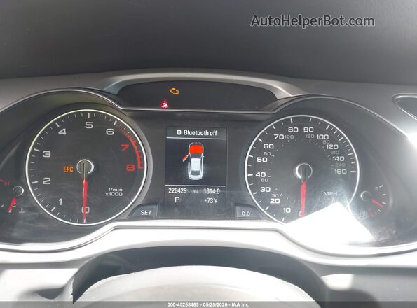 WAUBFAFL3GN015794 2016 AUDI A4 White Հետևի նստատեղերի տեսք