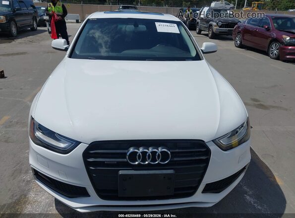 WAUBFAFL3GN015794 2016 AUDI A4 White Սարքավորումների վահանակի տեսք