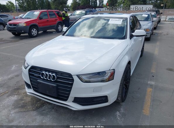 WAUBFAFL3GN015794 2016 AUDI A4 White Դիմացի տեսք