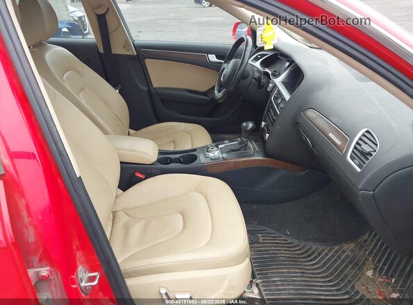 WAUBFAFL5GN007891 2016 AUDI A4 Red Սալոնի դիմացի տեսք