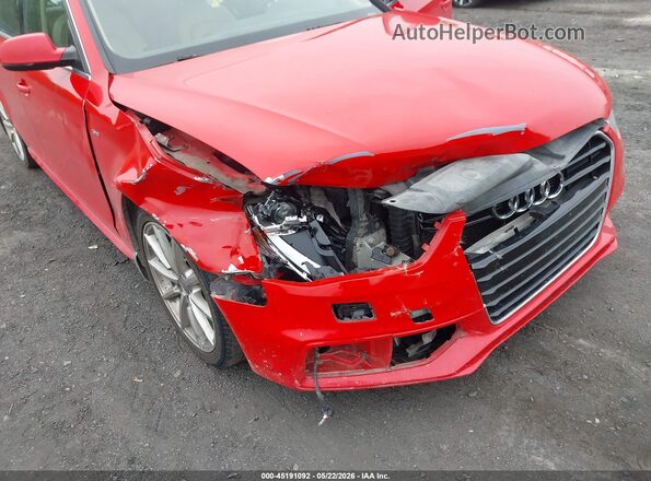WAUBFAFL5GN007891 2016 AUDI A4 Red 