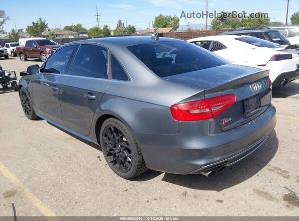 WAUBGAFL0GA012307 2016 AUDI S4 Gray Հետևի ձախ