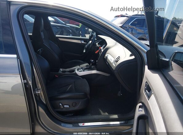 WAUBGAFL0GA012307 2016 AUDI S4 Gray Սալոնի դիմացի տեսք