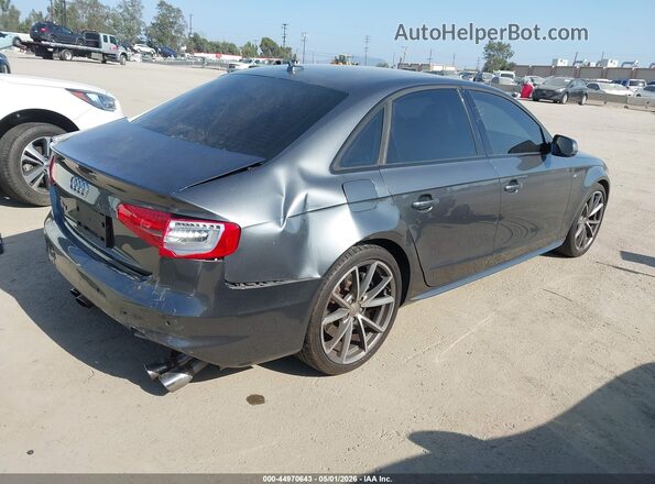 WAUBGAFL2GA008081 2016 AUDI S4 Gray 